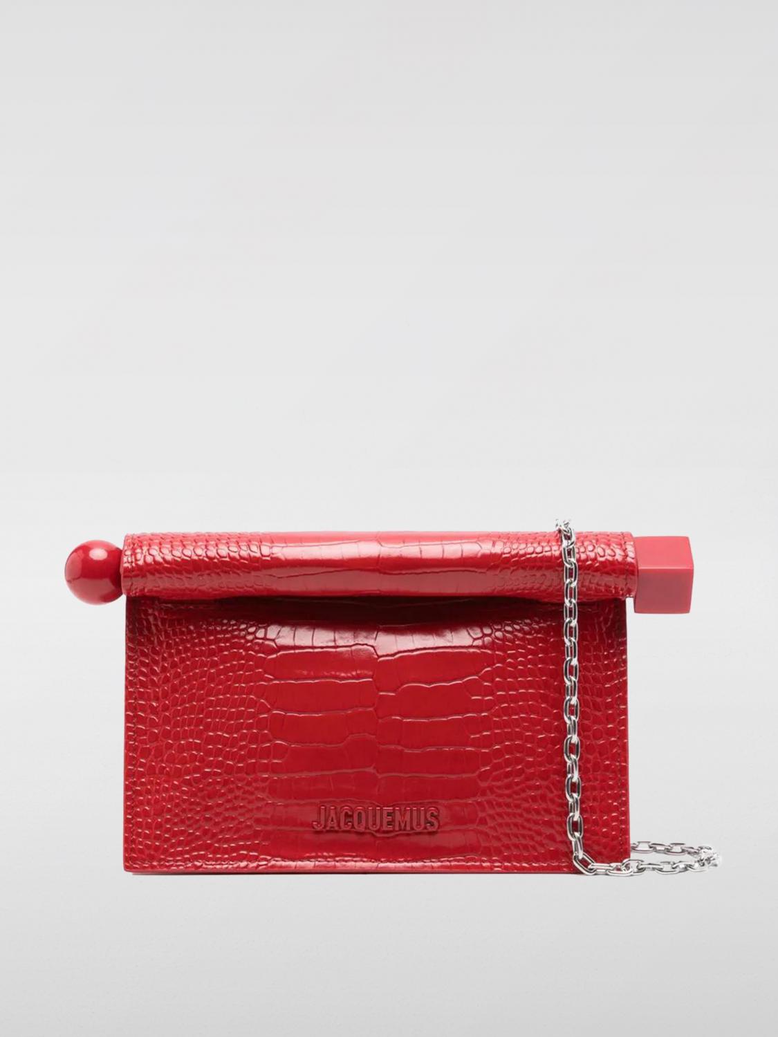 Mini Bag JACQUEMUS Woman color Red