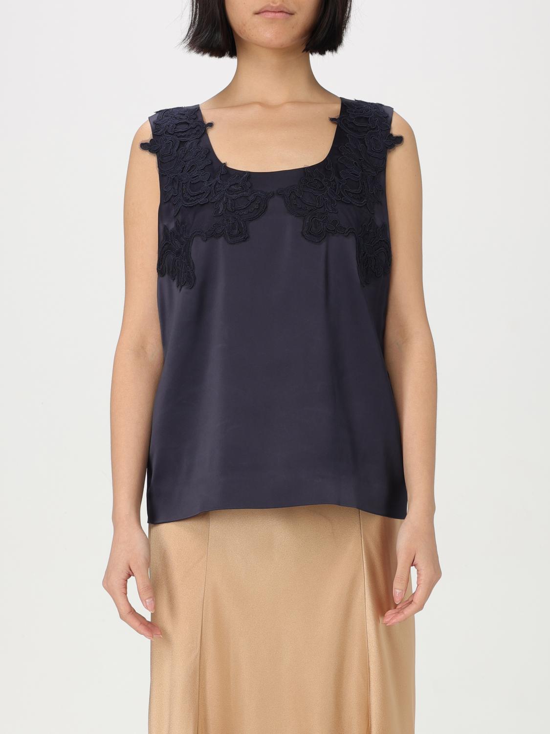 Alberta Ferretti Top  Woman Color Blue In Blue