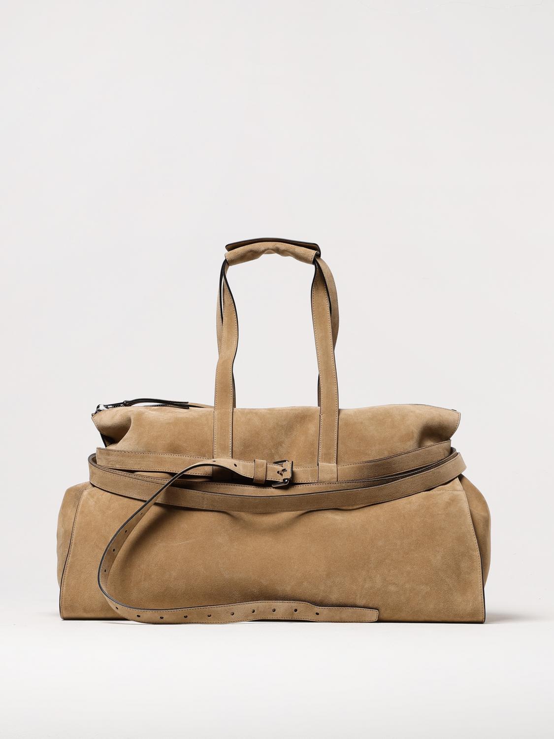 Moschino Travel Bag Couture Men Color Beige In Beige
