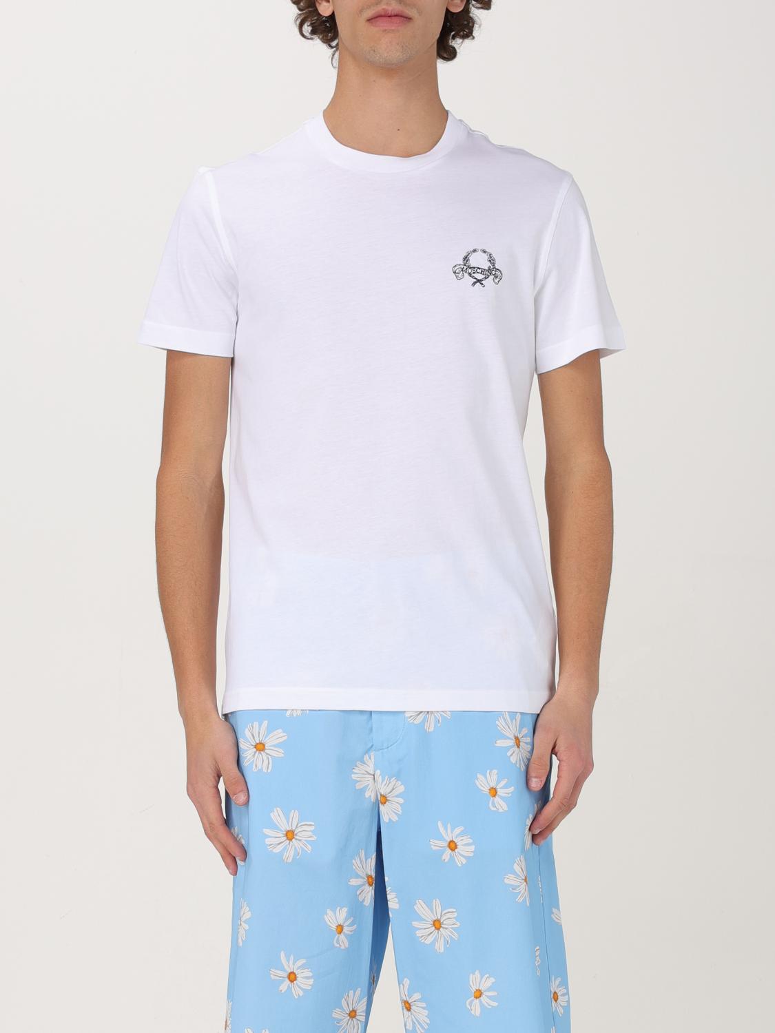 Moschino T-shirt Couture Men Color White In White