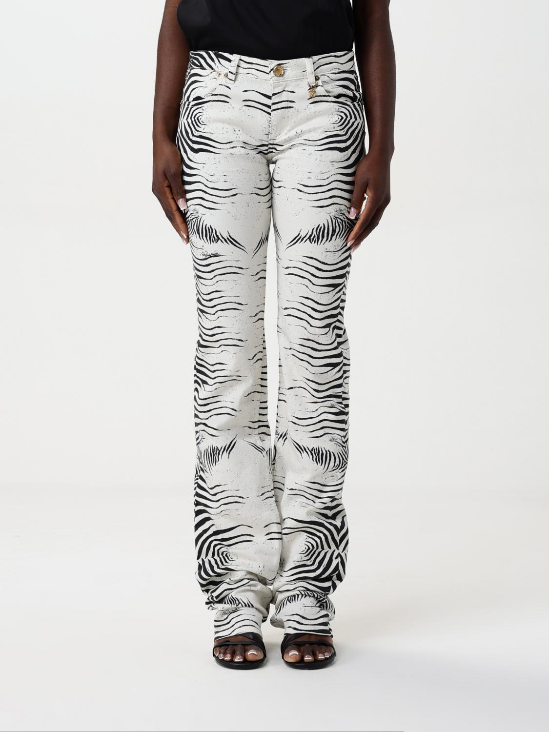 ROBERTO CAVALLI JEANS ROBERTO CAVALLI WOMAN COLOR WHITE G55852001