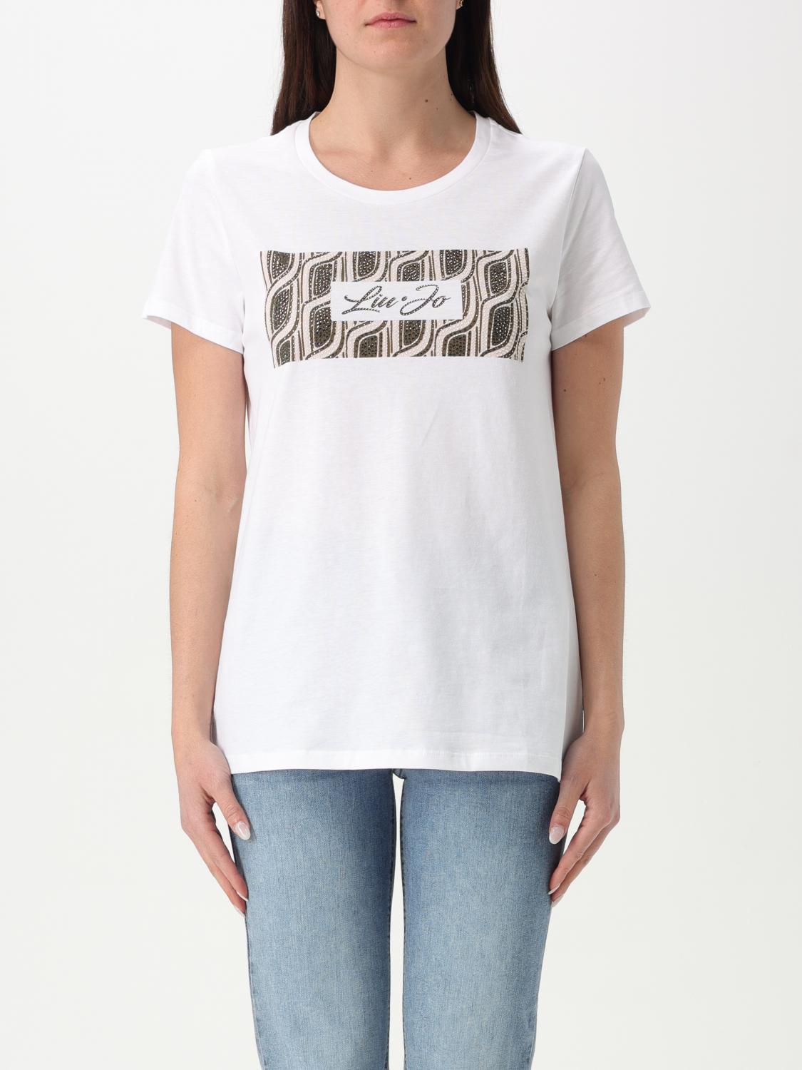 Liu •jo T-shirt Liu Jo Woman Color White 1 In White 1