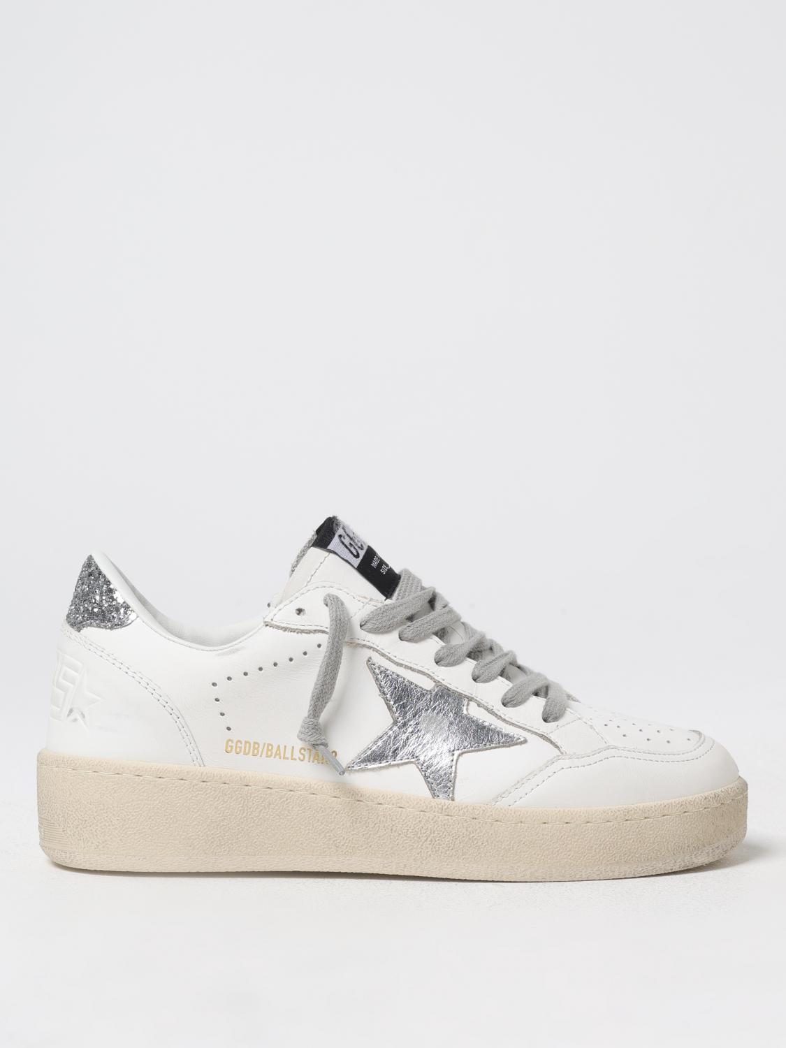 Golden Goose Sneakers Woman Color Silver In Silver