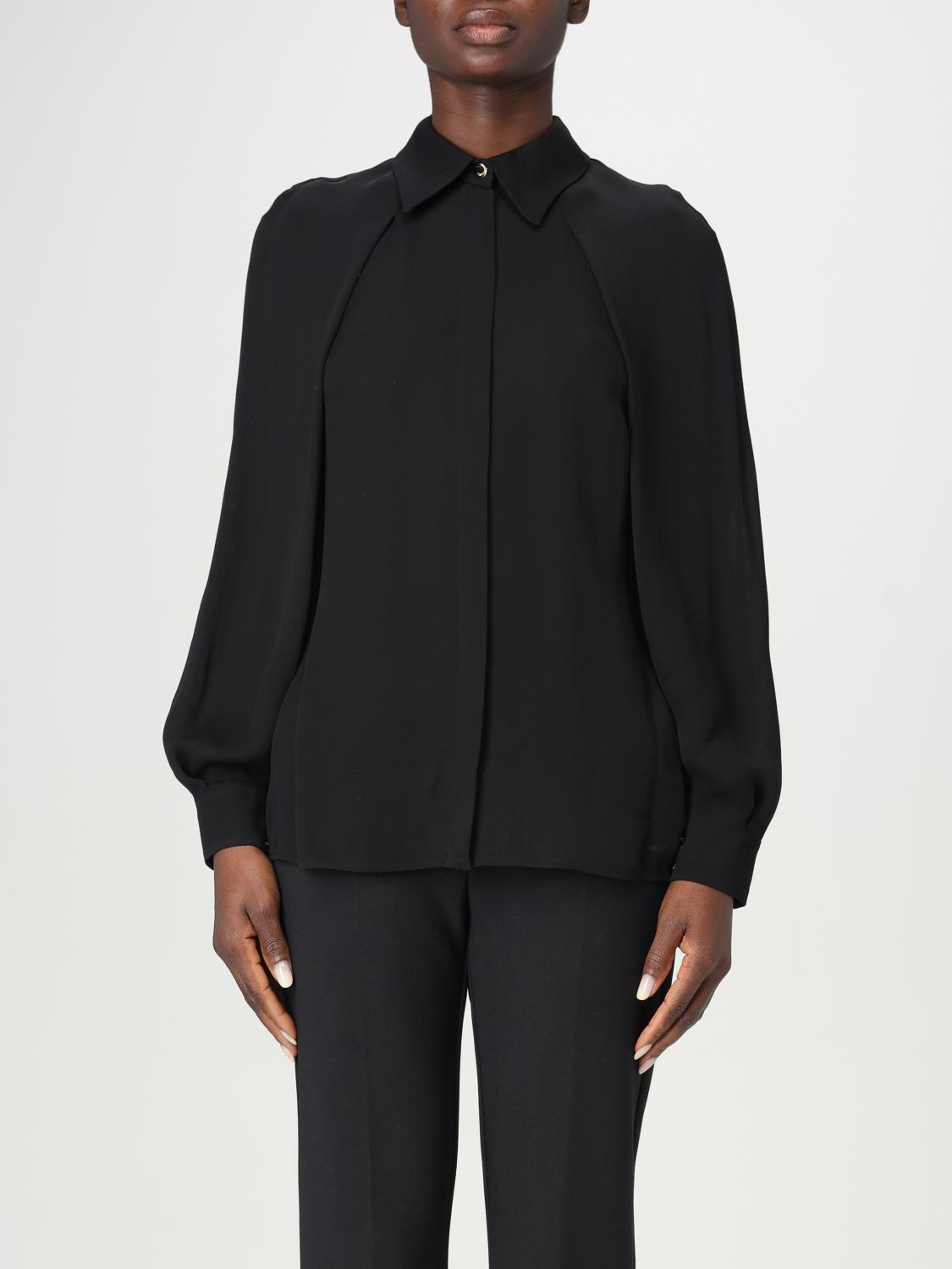 Elisabetta Franchi Shirt Woman Color Black In Black