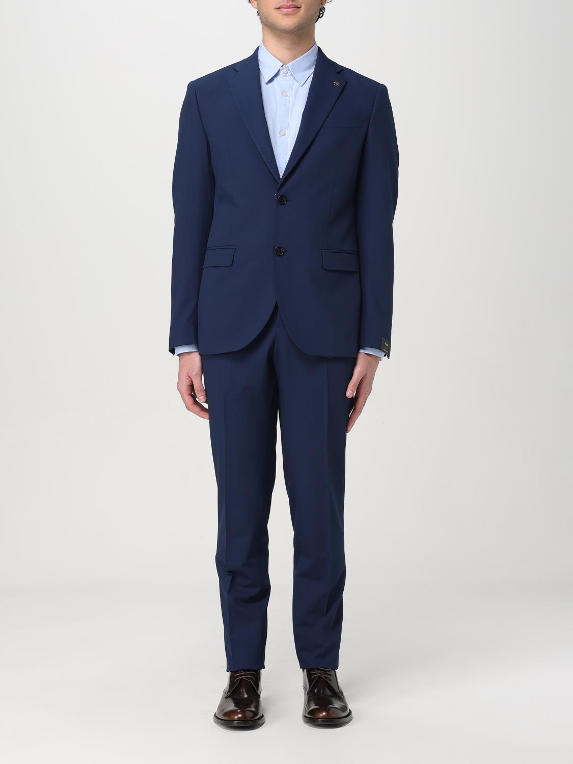 Manuel Ritz Suit  Men Color Blue 1 In Blue 1