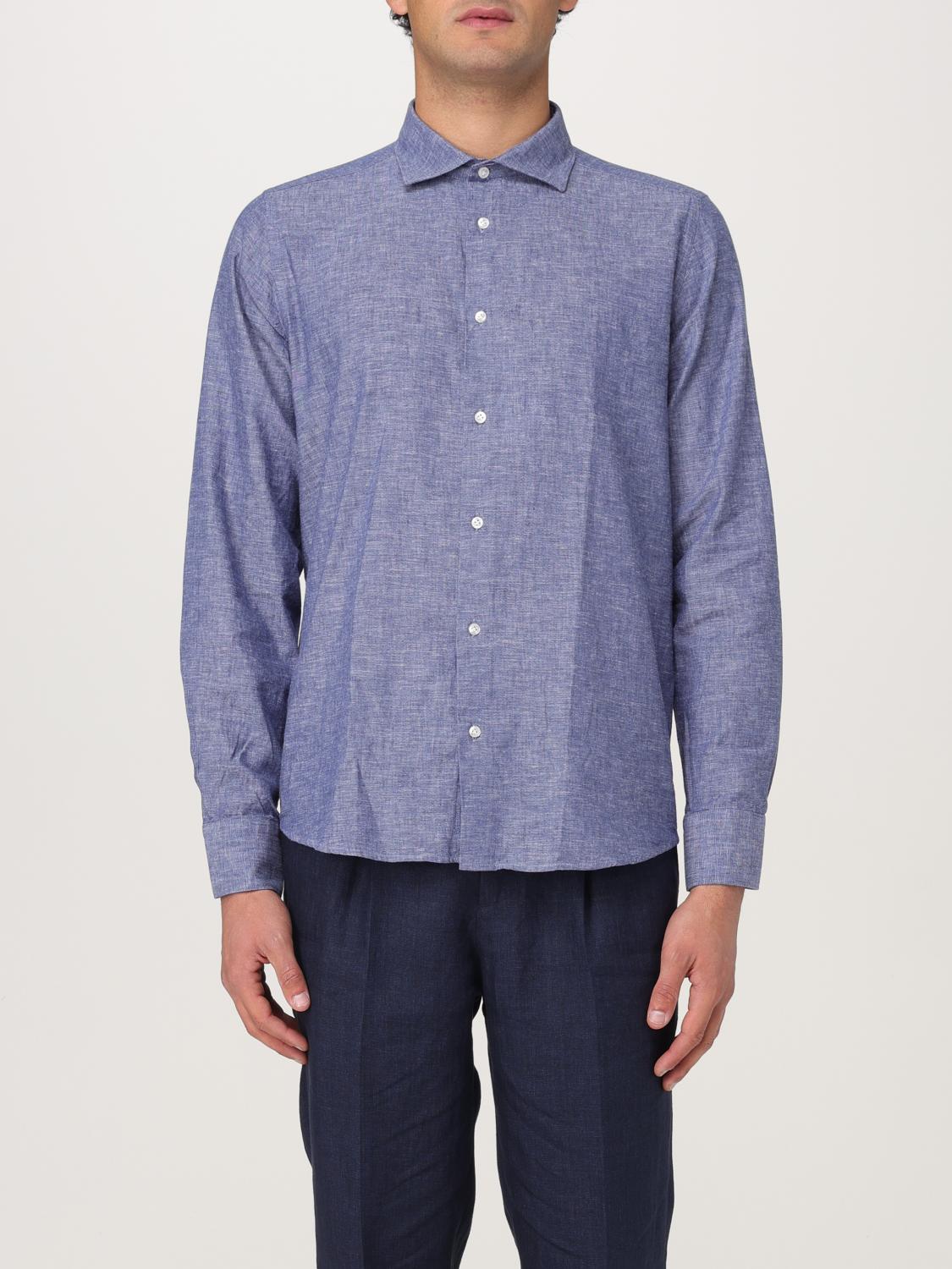 Manuel Ritz Shirt Men Color Blue 1 In Blue 1