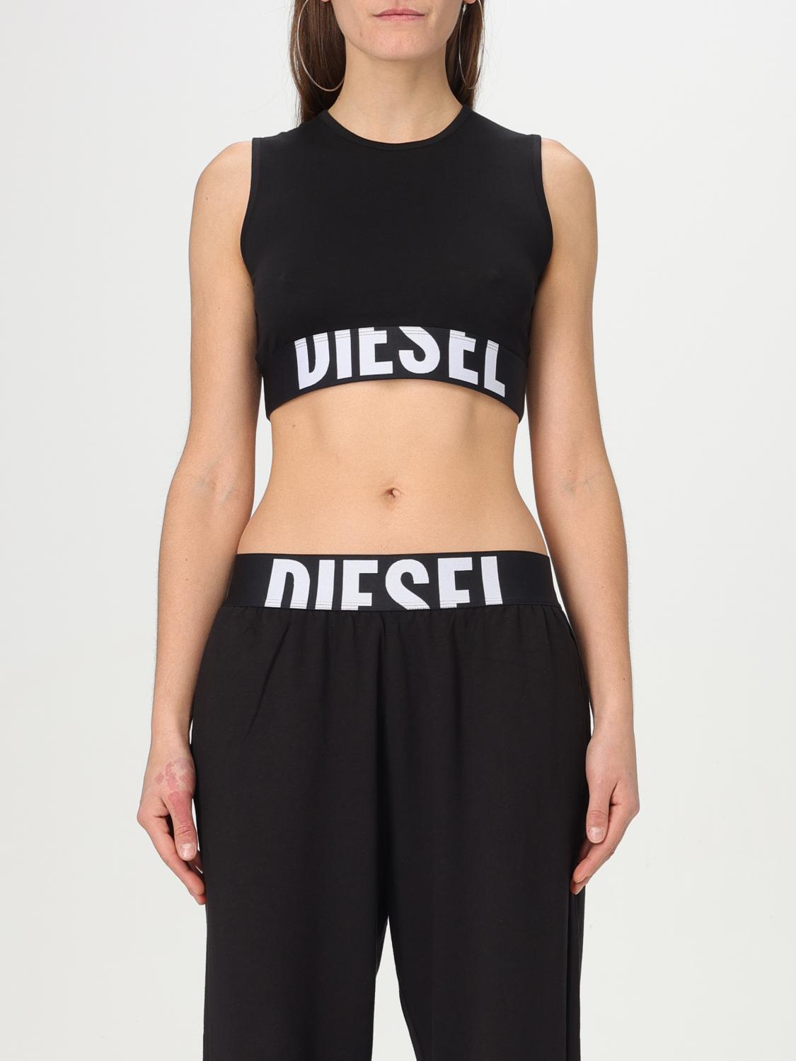 DIESEL Top Damen Farbe Schwarz
