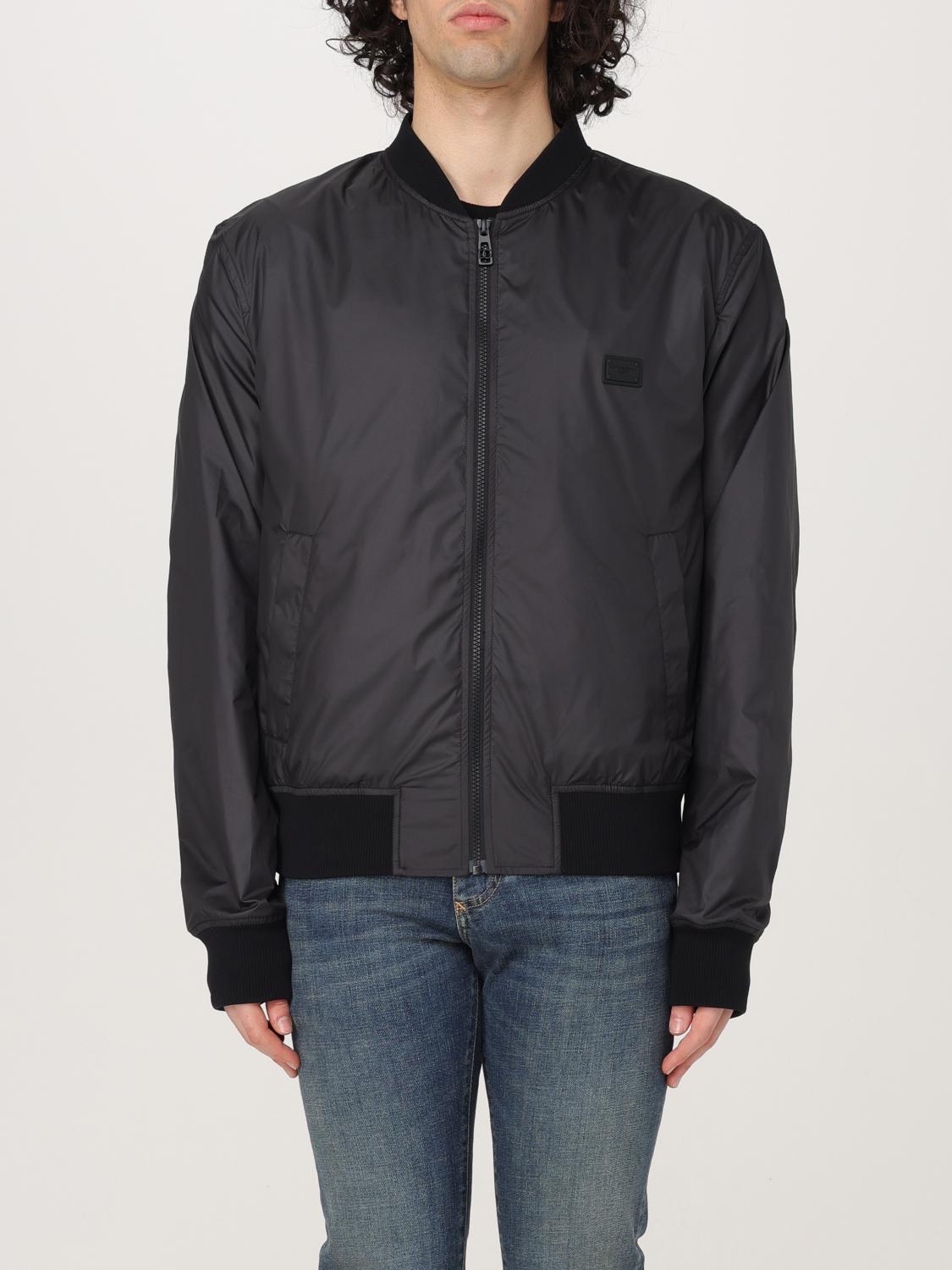 Dolce & Gabbana Jacket Men Color Black In Black