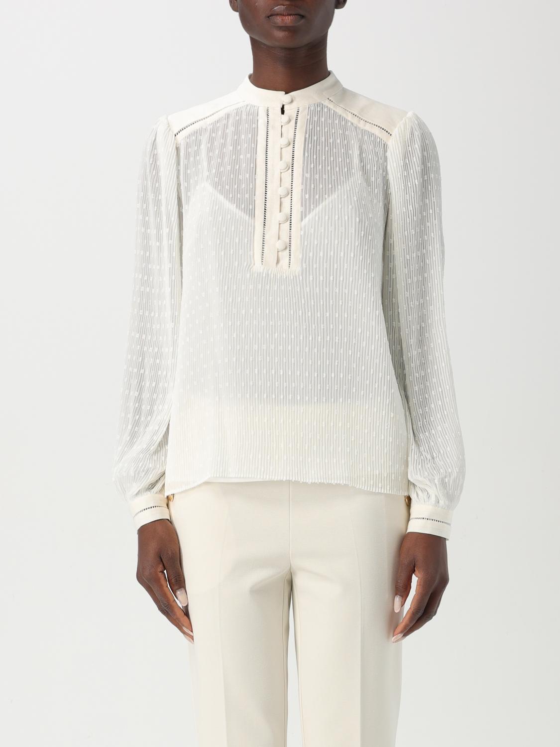 Shop Twinset Top Woman Color White