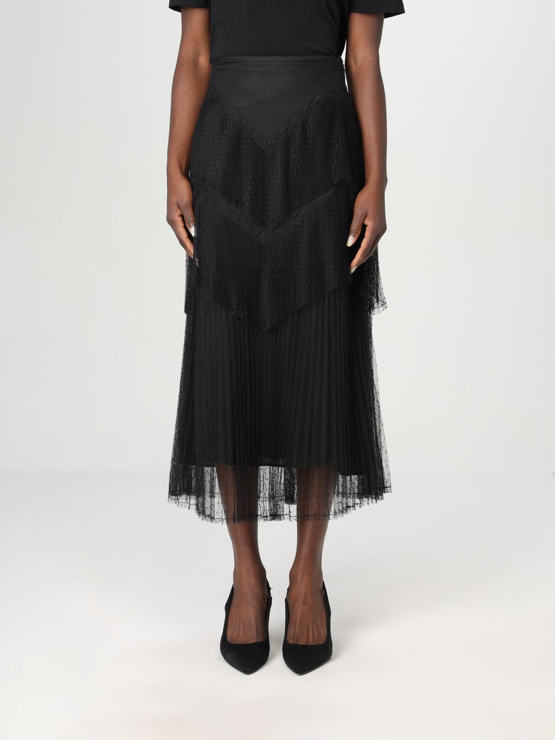 Twinset Skirt Woman Color Black In Black