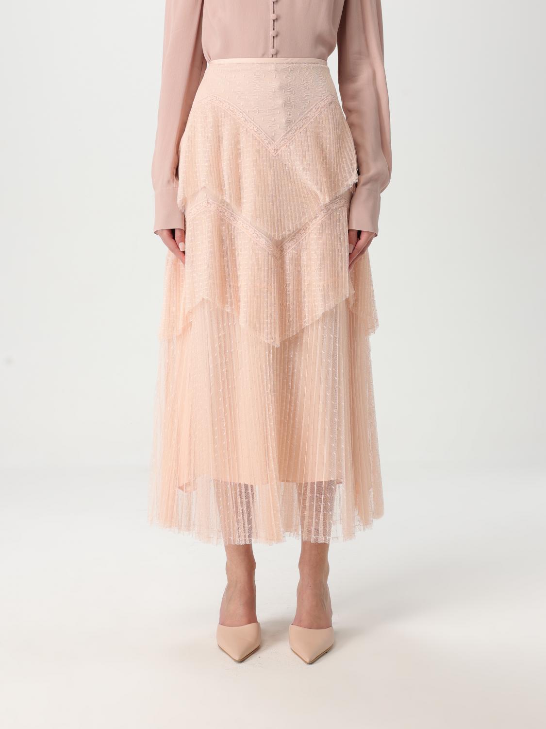 Twinset Skirt Woman Color Pink In Pink