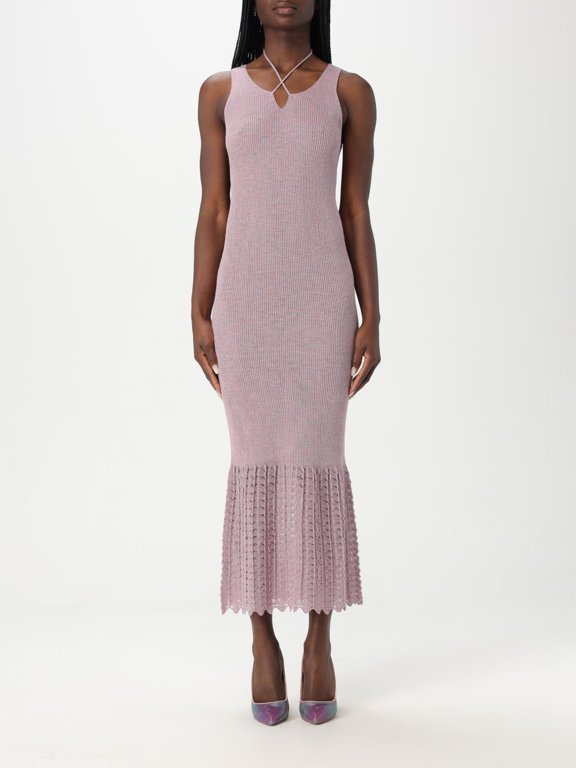 Twinset Dress  Woman Color Wisteria In Wisteria