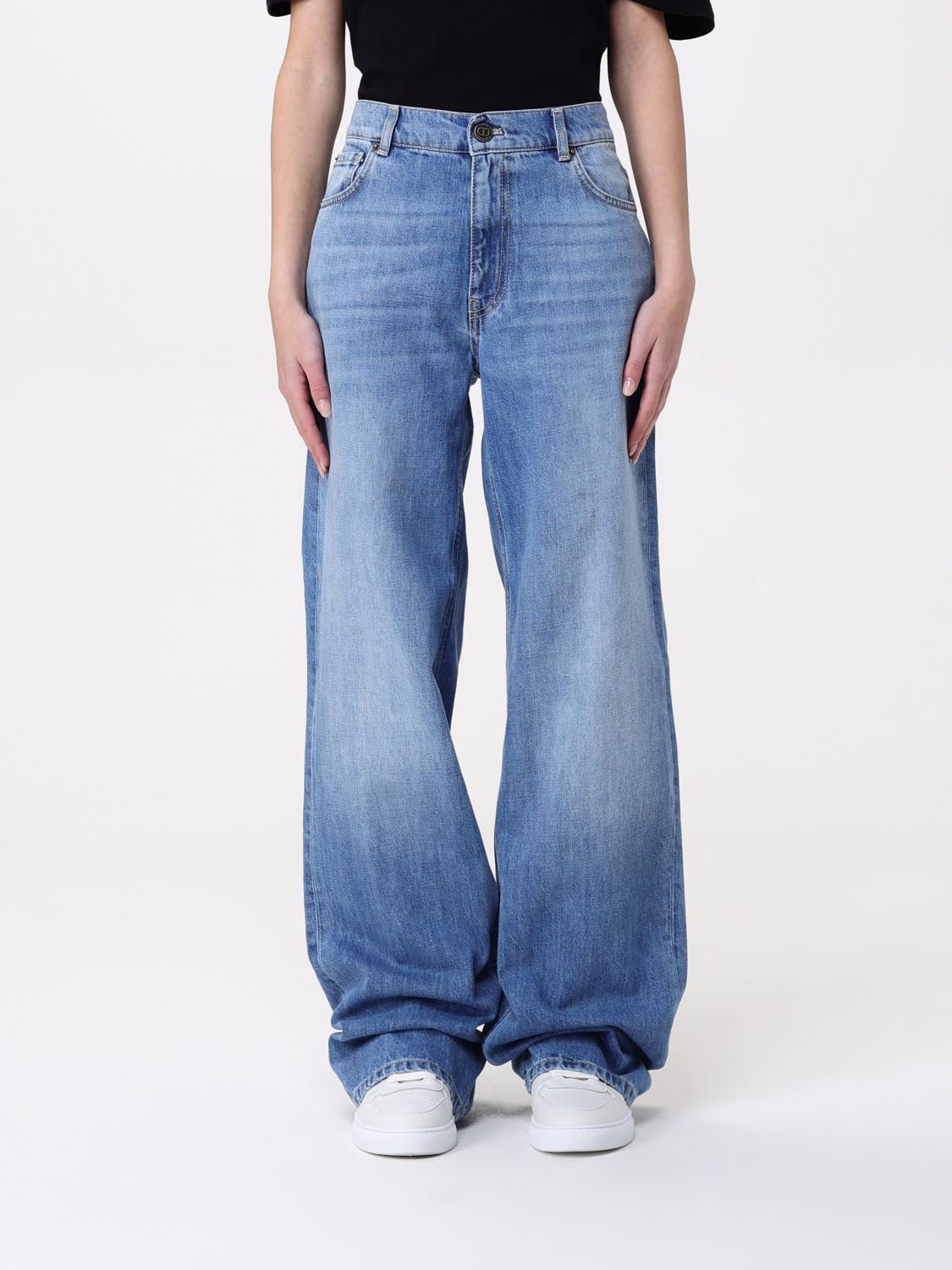Twinset Jeans Woman Color Denim In Denim