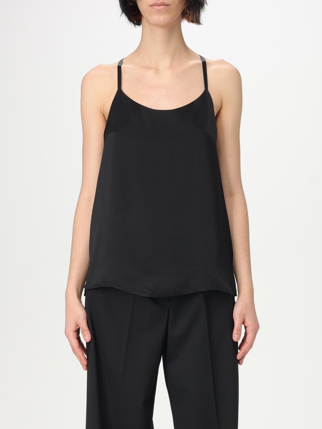 Twinset Top Damen Farbe Schwarz In Schwarz