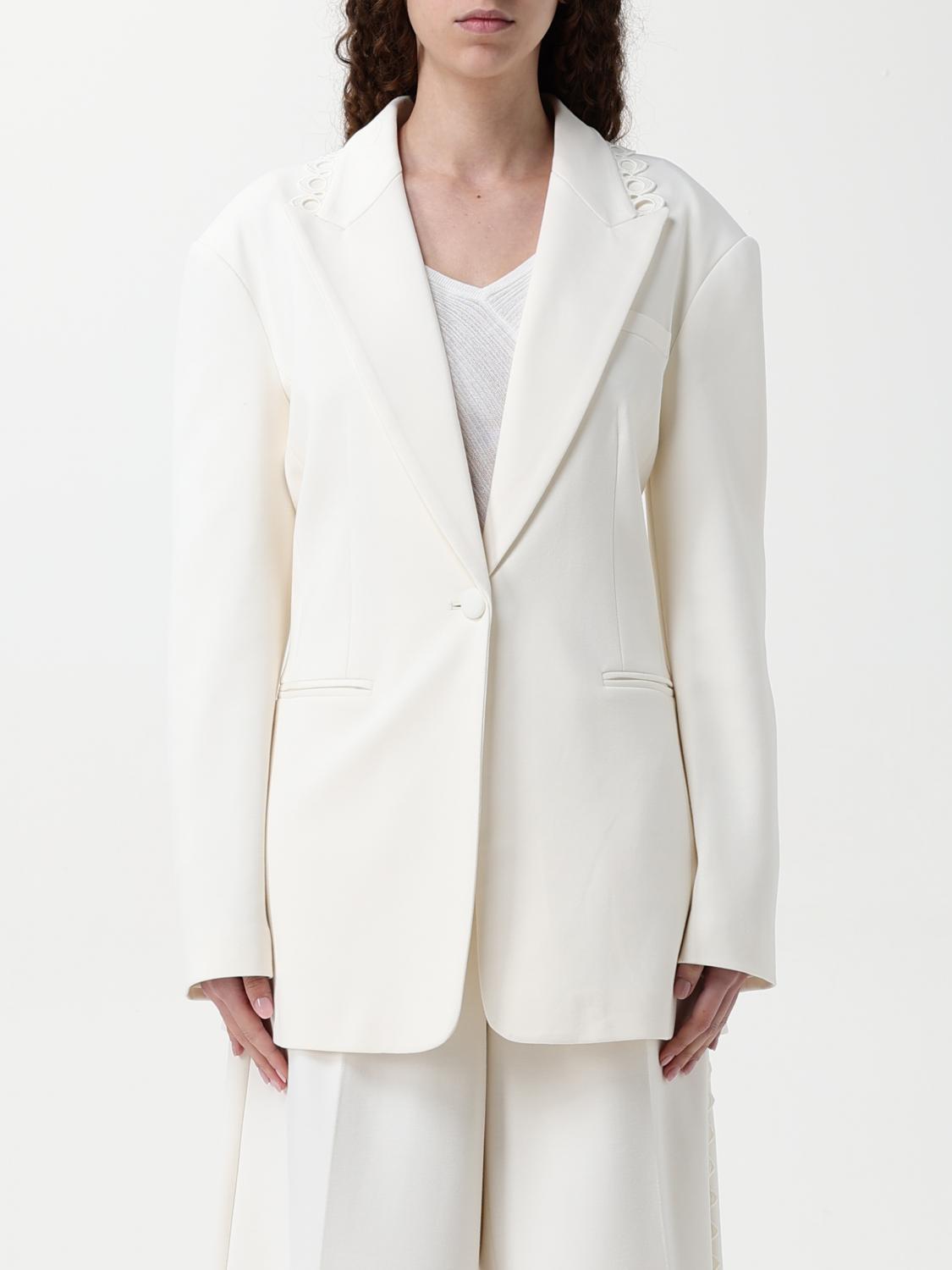 Twinset Actitude Jacket  Woman Color White In White