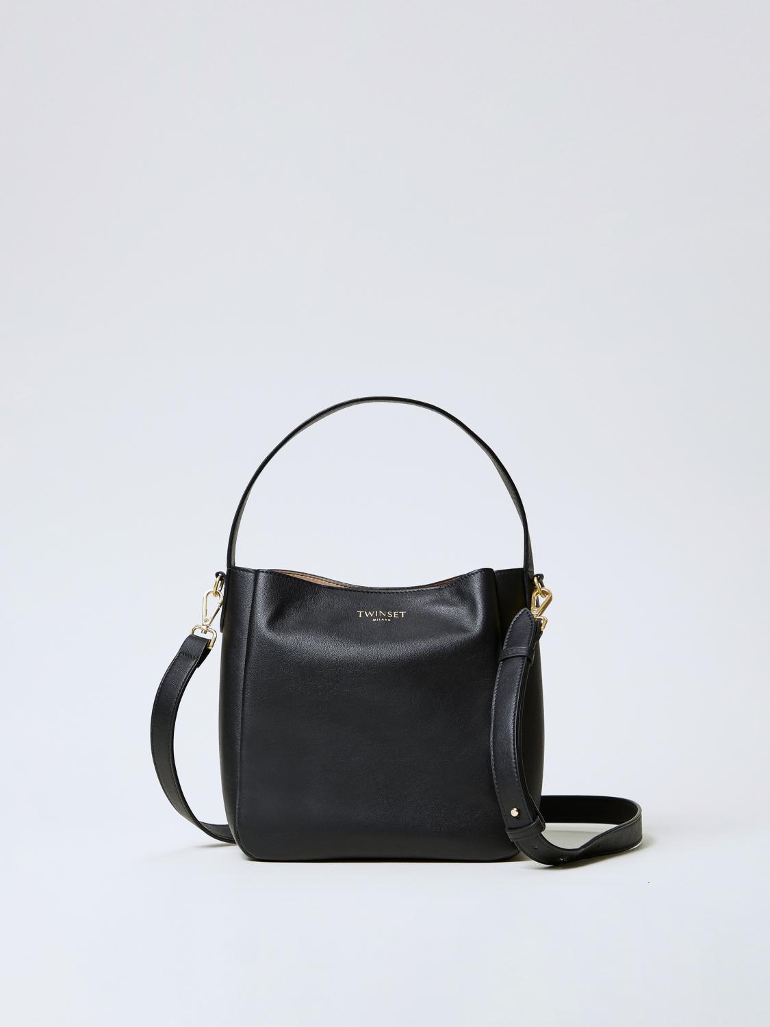 Twinset Crossbody Bags  Woman Color Black In Black