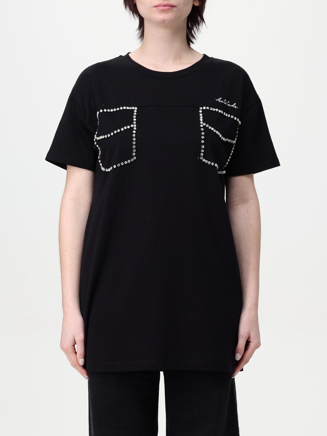 Twinset Actitude T-shirt  Woman Color Black In Black