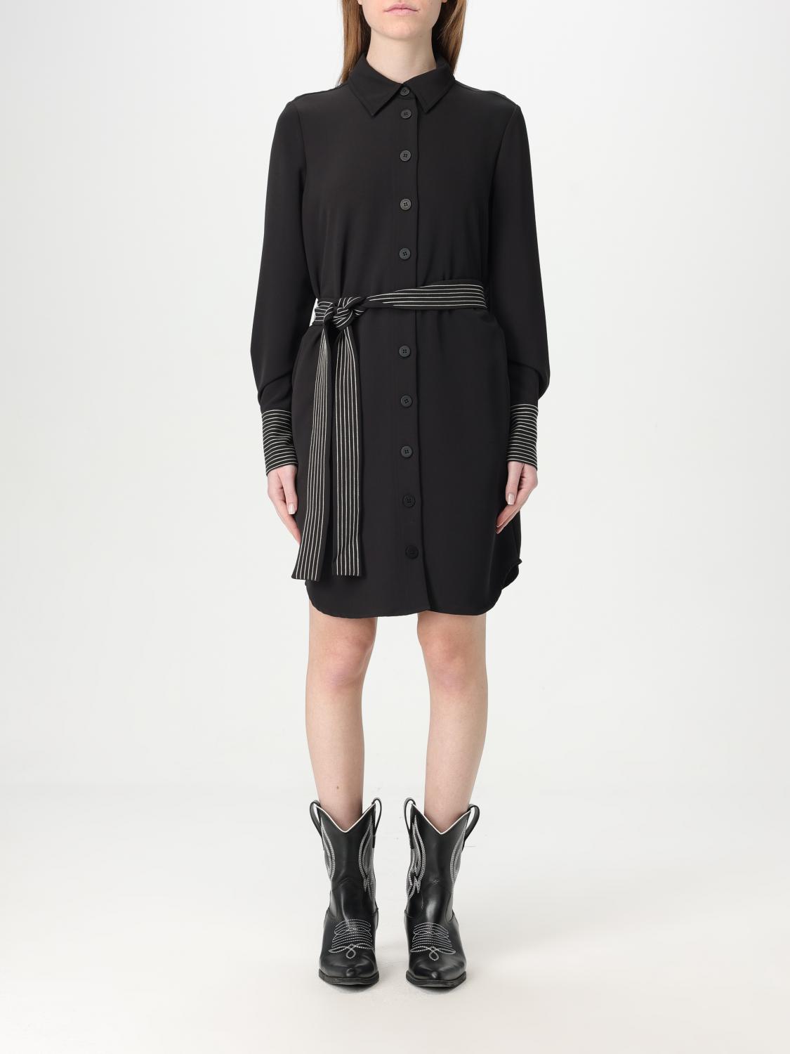 Twinset Dress  Woman Color Black In Black