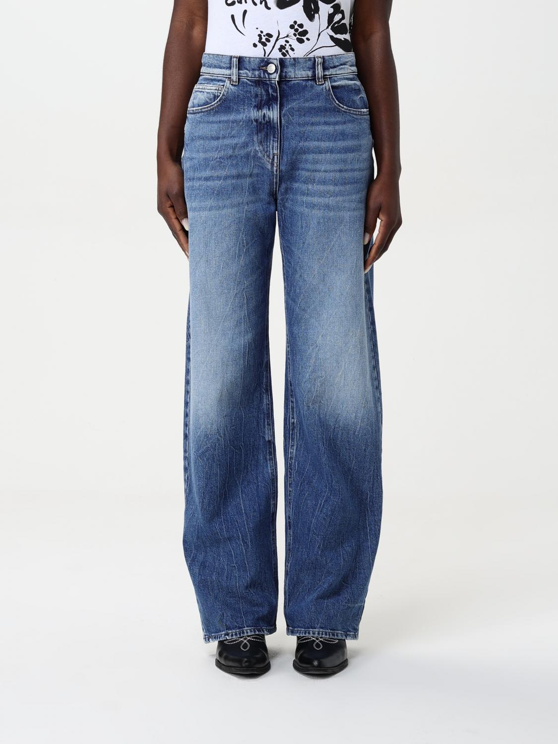 Twinset Actitude Jeans Woman Color Denim In Denim