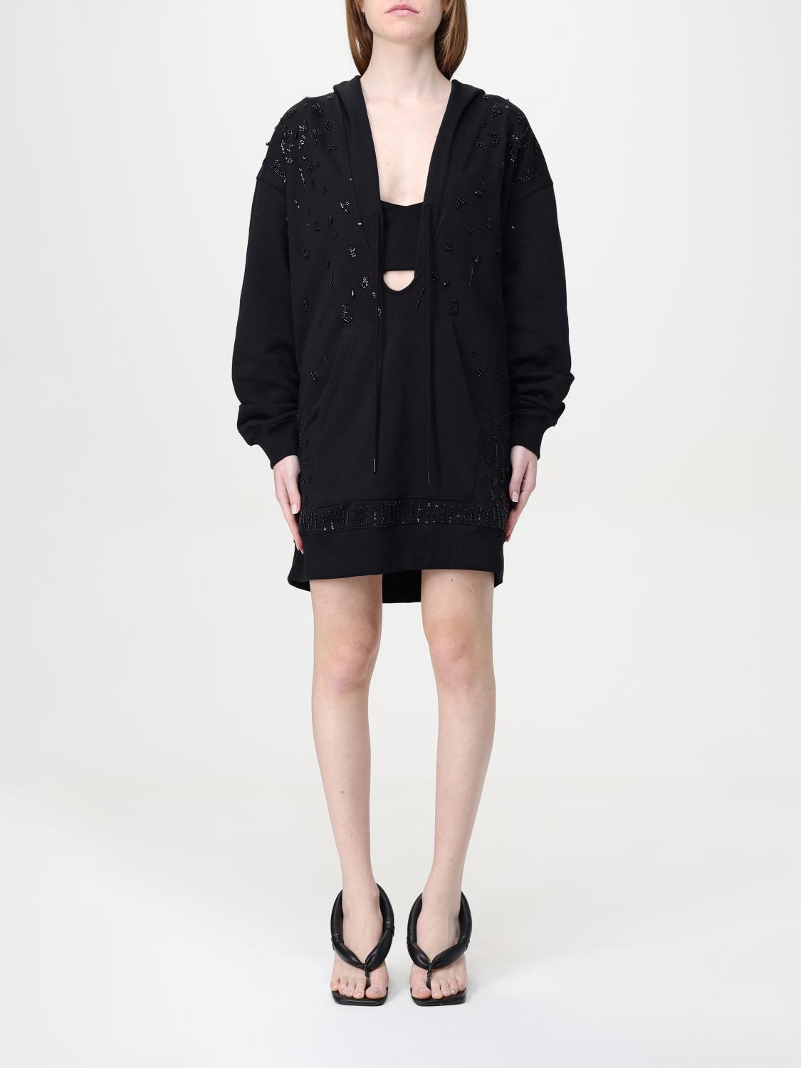 Twinset Actitude Dress Woman Color Black In Black