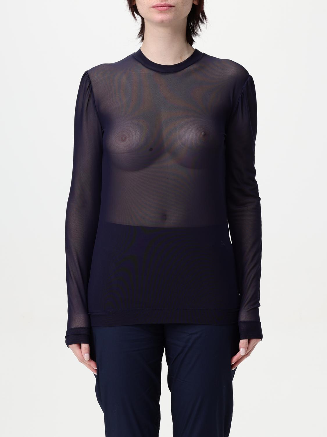Twinset Actitude Sweater  Woman Color Blue In Blue