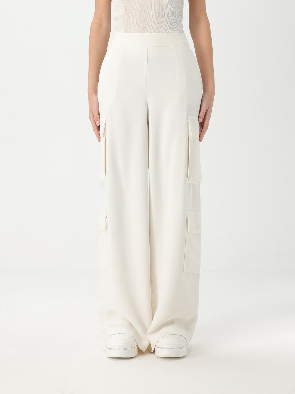 Twinset Actitude Pants Woman Color White In White