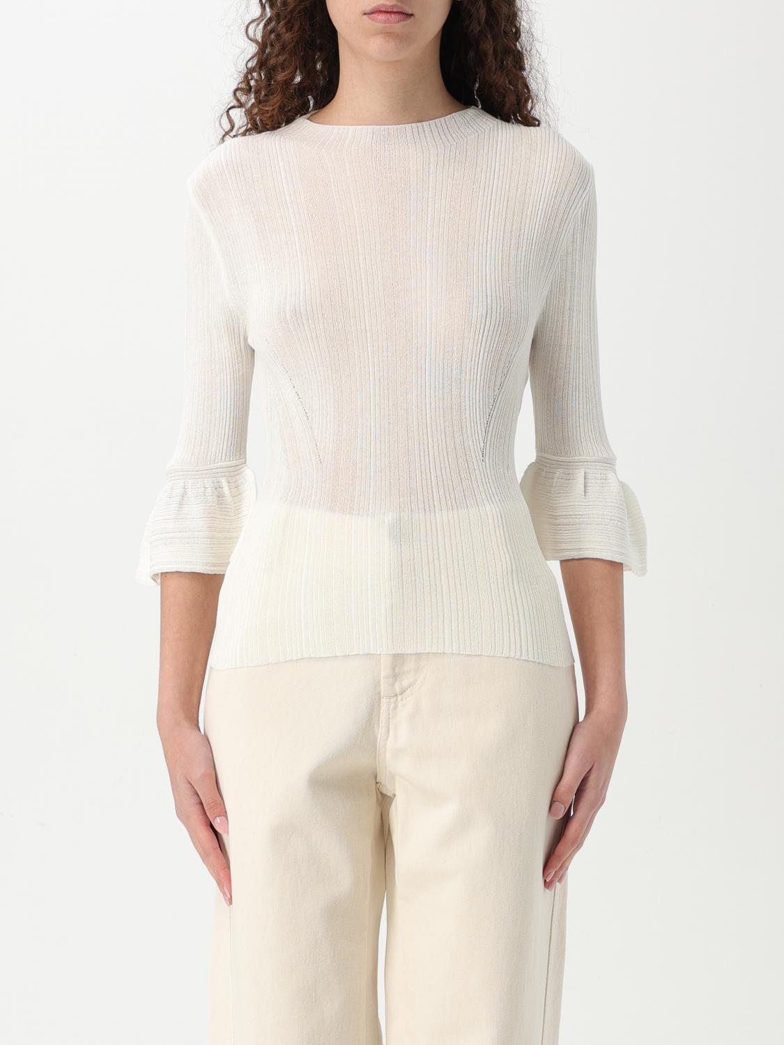Twinset Actitude Top Woman Color White In White