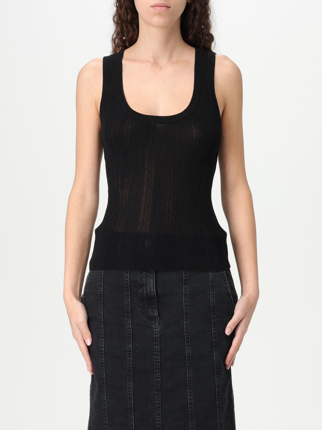 Twinset Actitude Top  Woman Color Black In Black