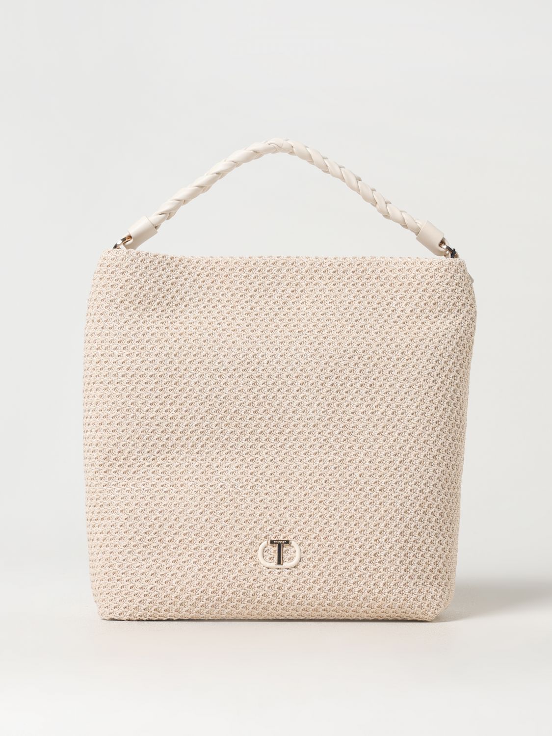 Shoulder Bag TWINSET Woman color White