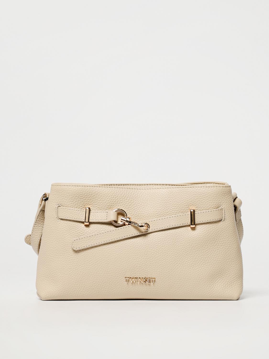 Twinset Shoulder Bag  Woman Color Beige In Beige