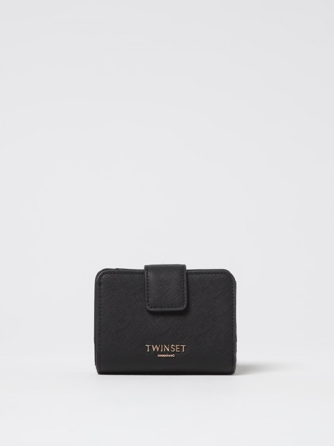 Twinset Wallet  Woman Color Black In Black