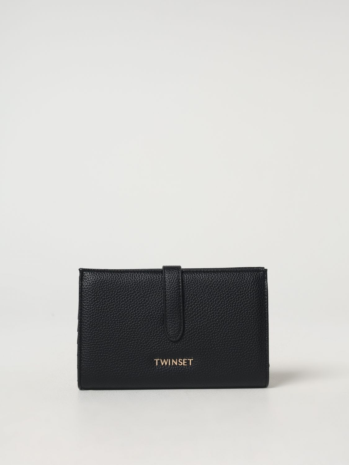 Twinset Wallet Woman Color Black In Black