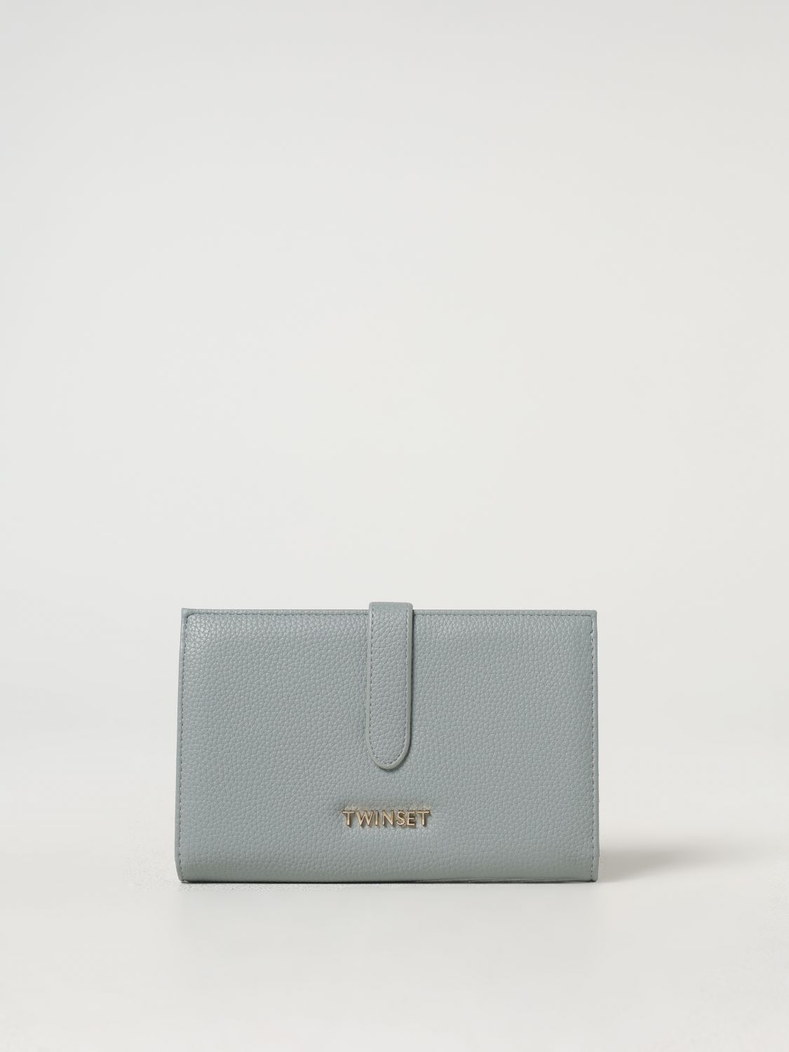 Twinset Wallet Woman Color Gnawed Blue