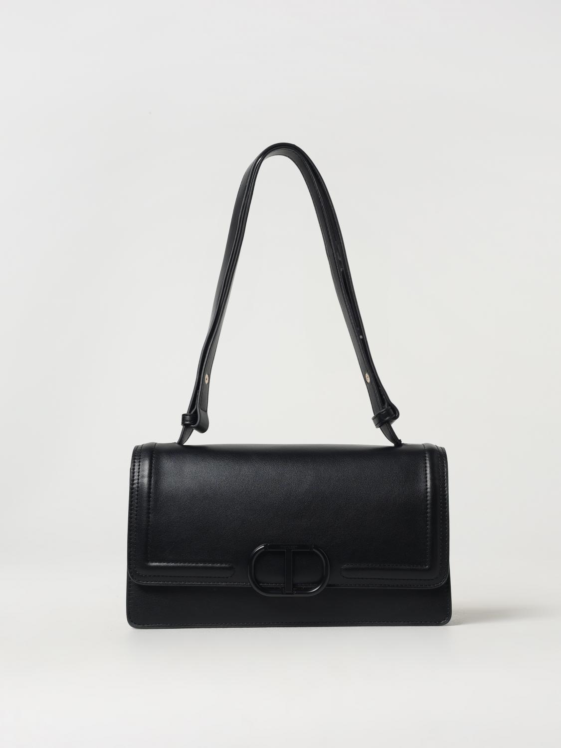 Twinset Shoulder Bag Woman Color Black In Black