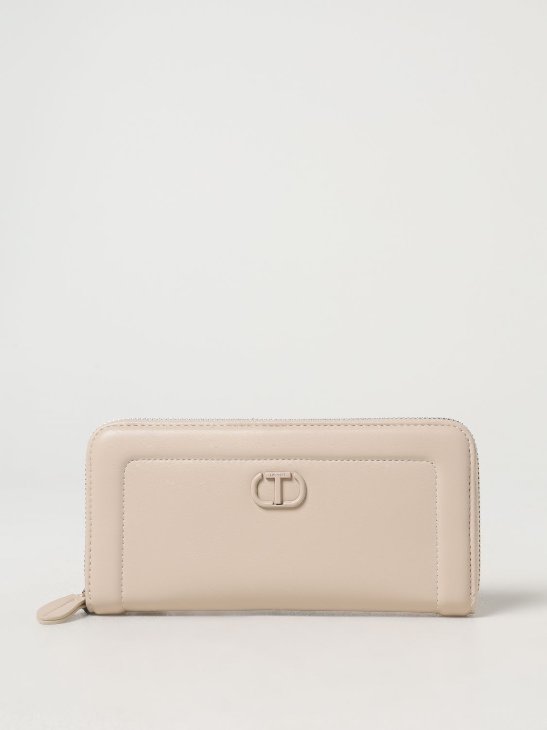 Twinset Wallet  Woman Color Beige In Beige