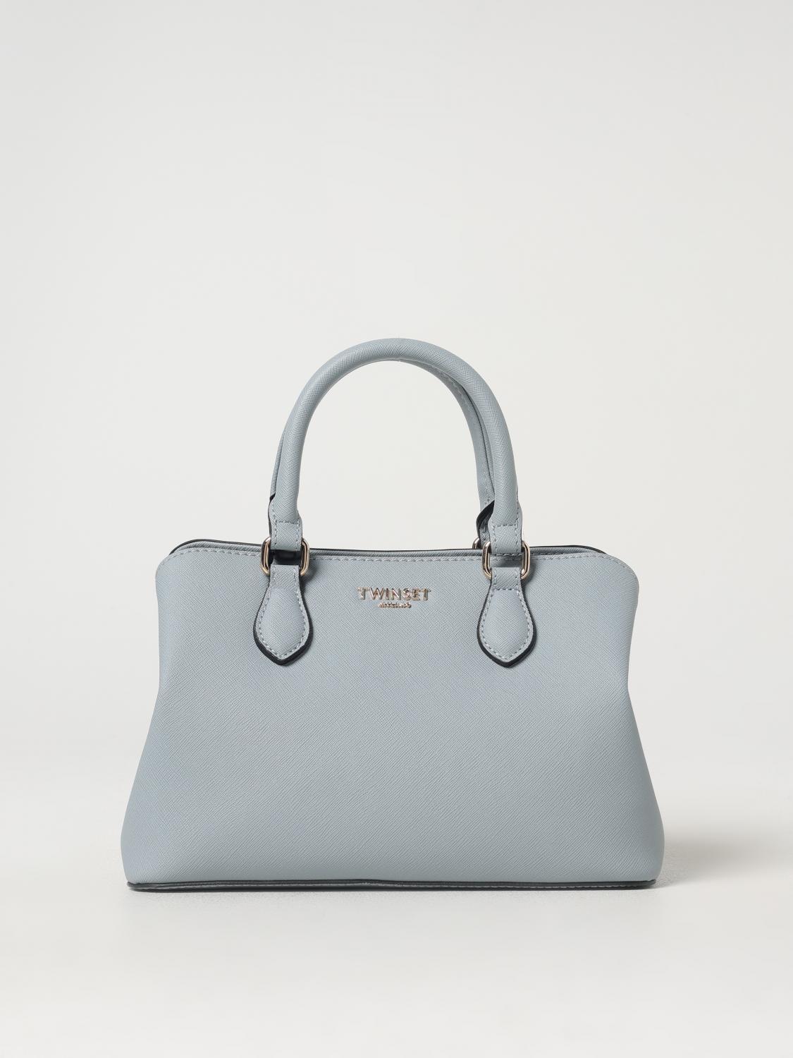 Twinset Mini Bag  Woman Color Gnawed Blue In Gnawed Blue