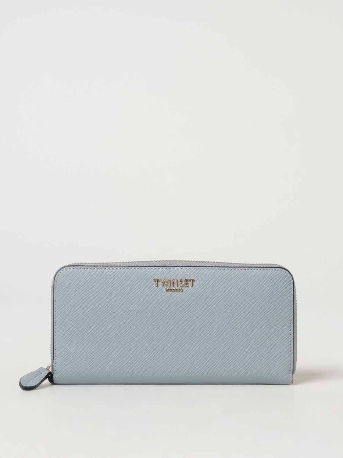 Twinset Wallet  Woman Color Gnawed Blue In Gnawed Blue