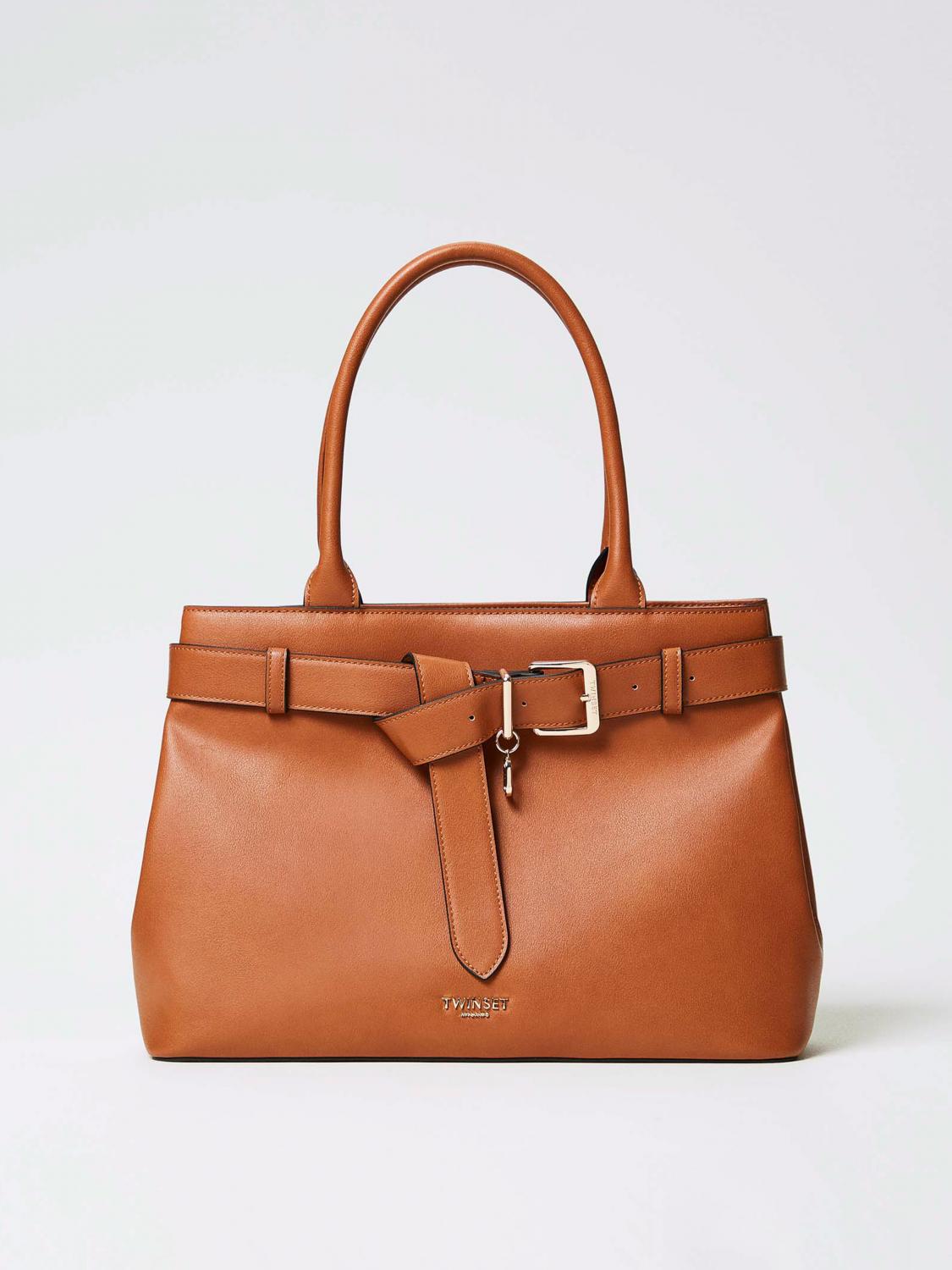 Shoulder Bag TWINSET Woman color Leather