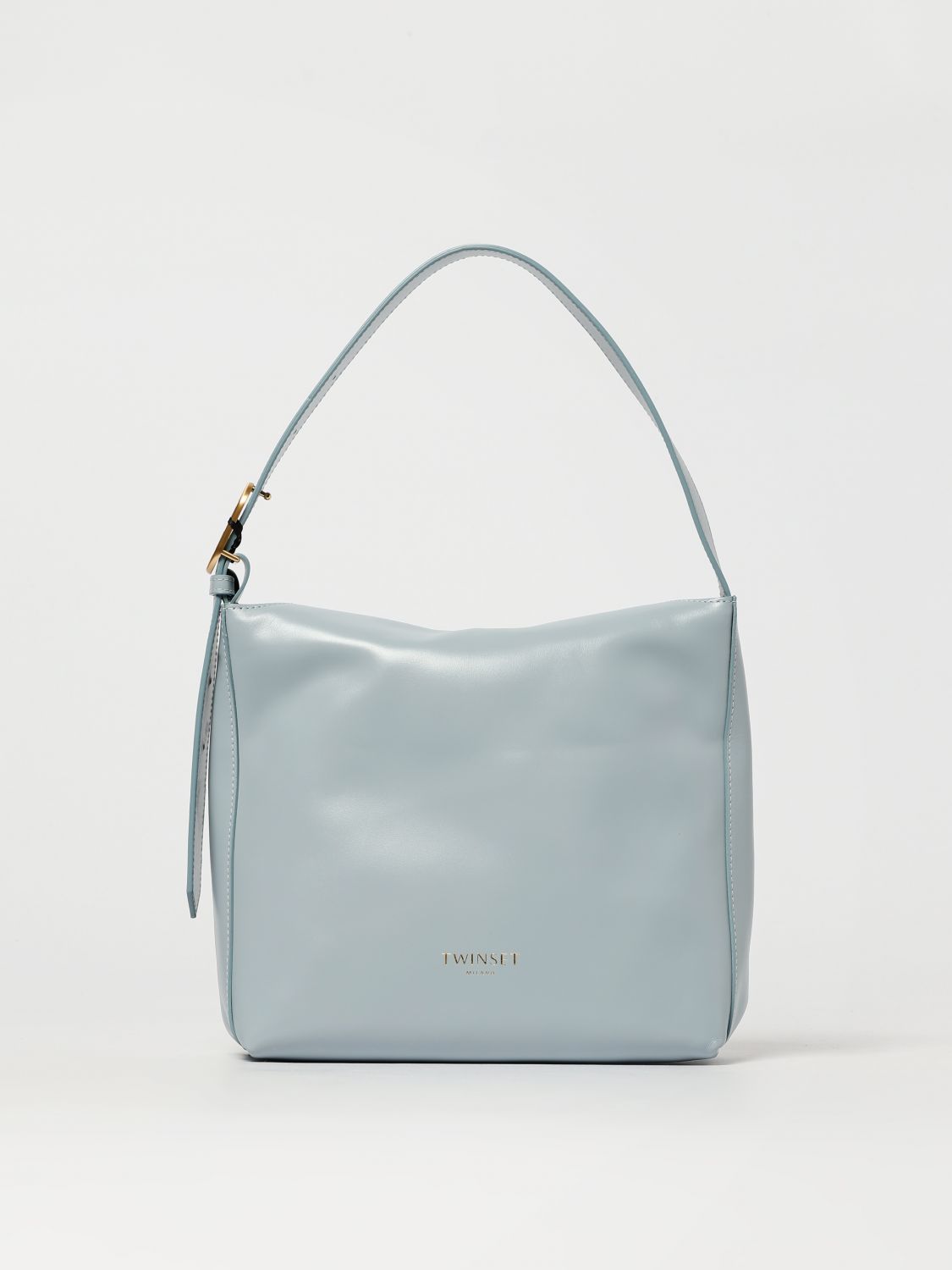 Twinset Shoulder Bag  Woman Color Gnawed Blue In Gnawed Blue