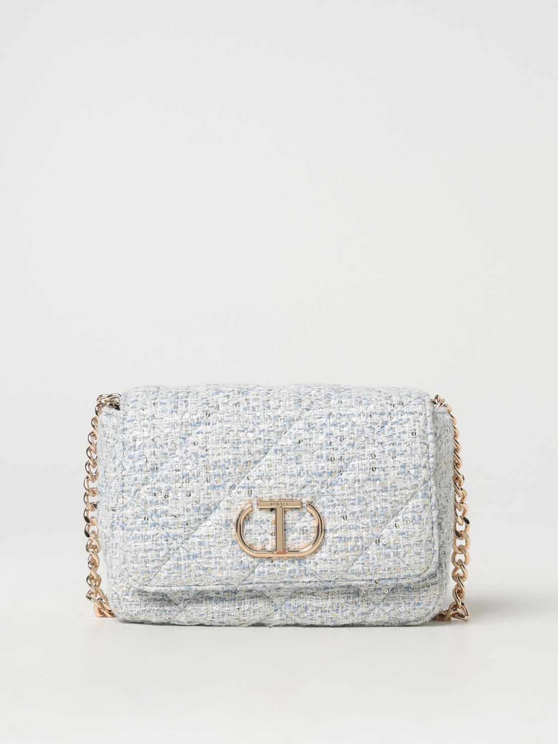 Mini Bag TWINSET Woman color Gnawed Blue