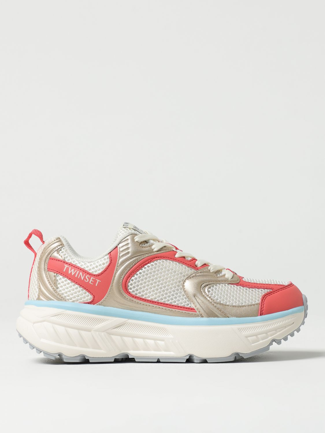 TWINSET SNEAKERS TWINSET WOMAN COLOR CORAL