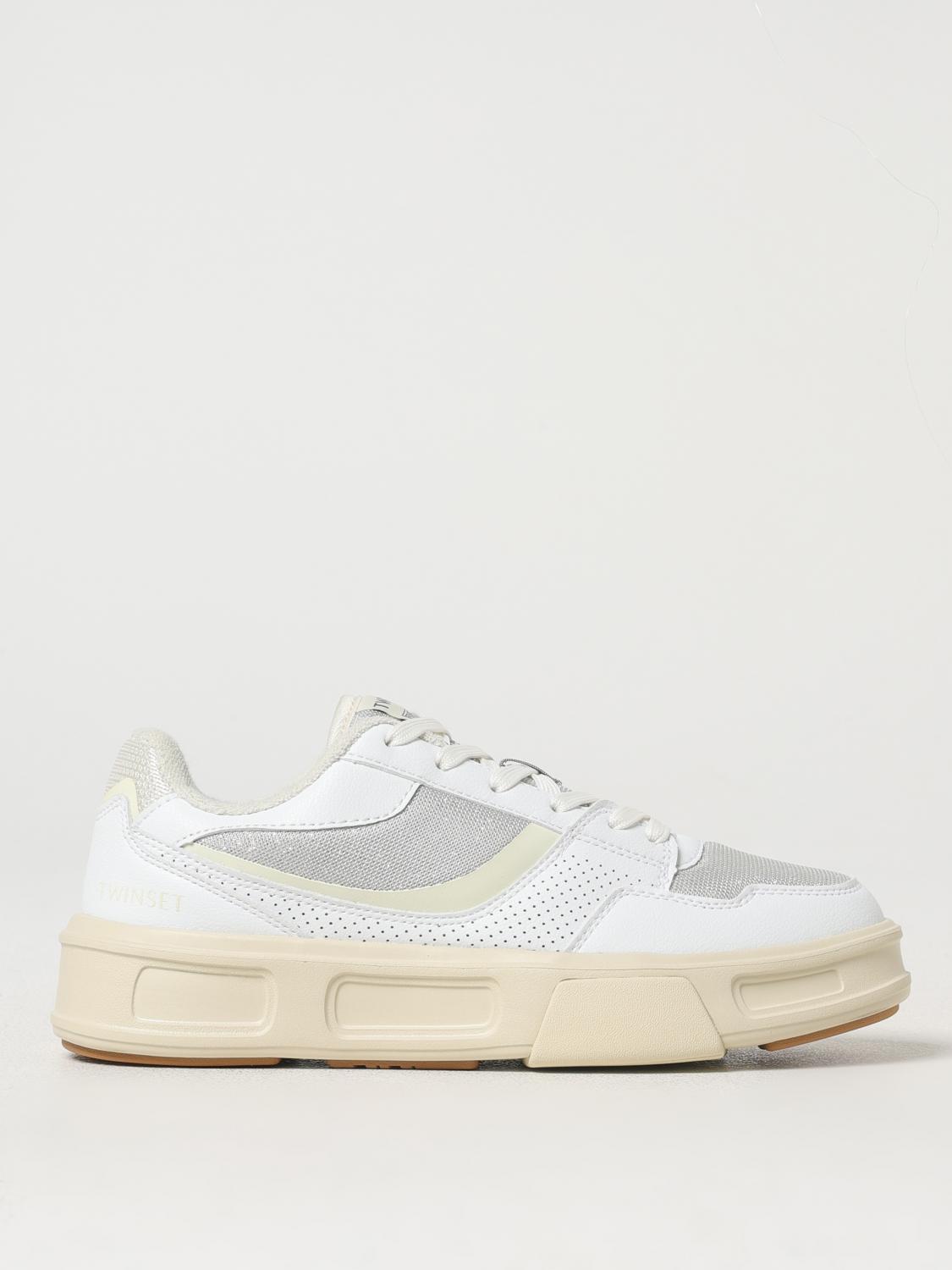 Twinset Sneakers Woman Color White In White