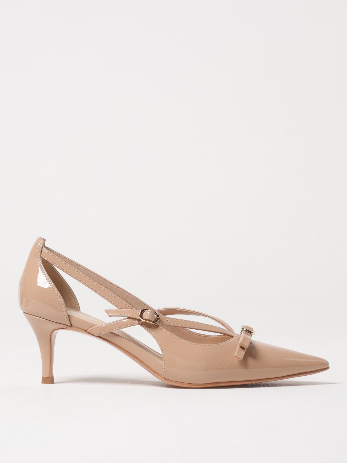 Twinset 60mm Bow-detailing Pumps In Camel