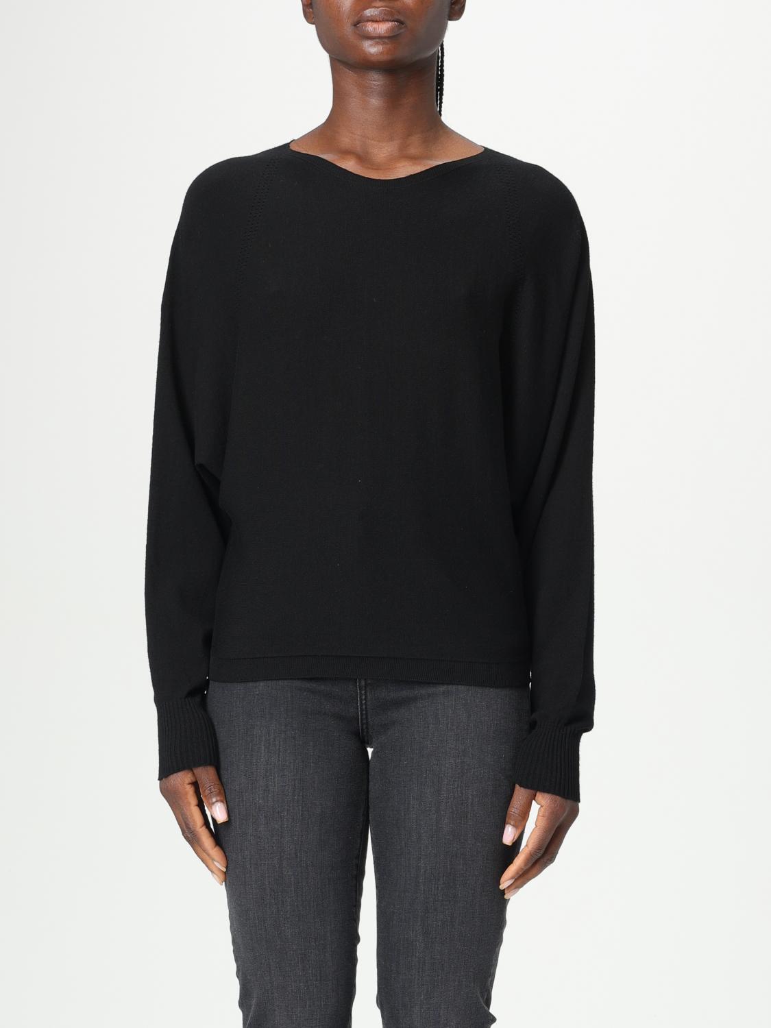 Shop Twinset Sweater Woman Color Black