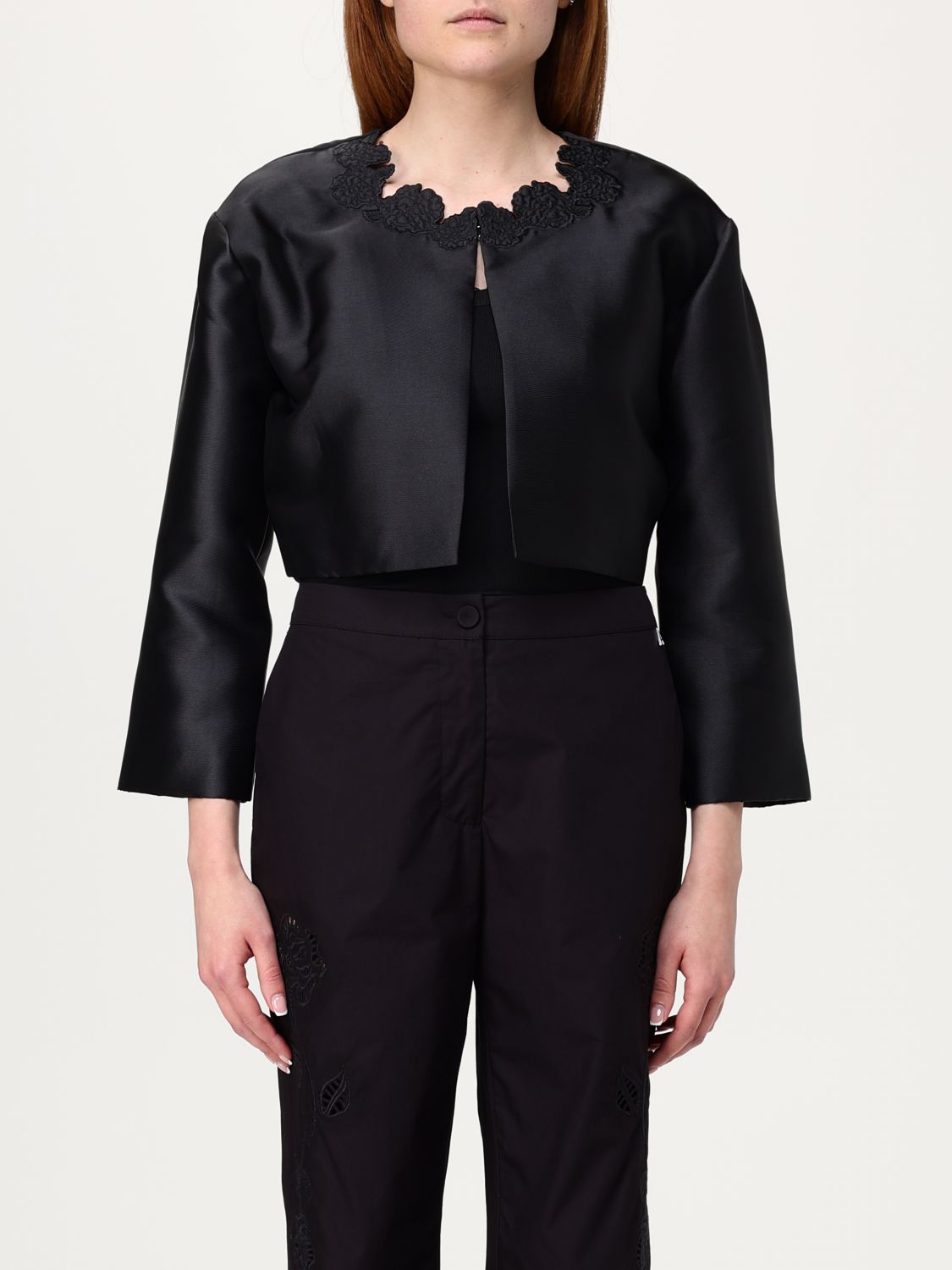 Twinset Actitude Jacket Woman Color Black In Black