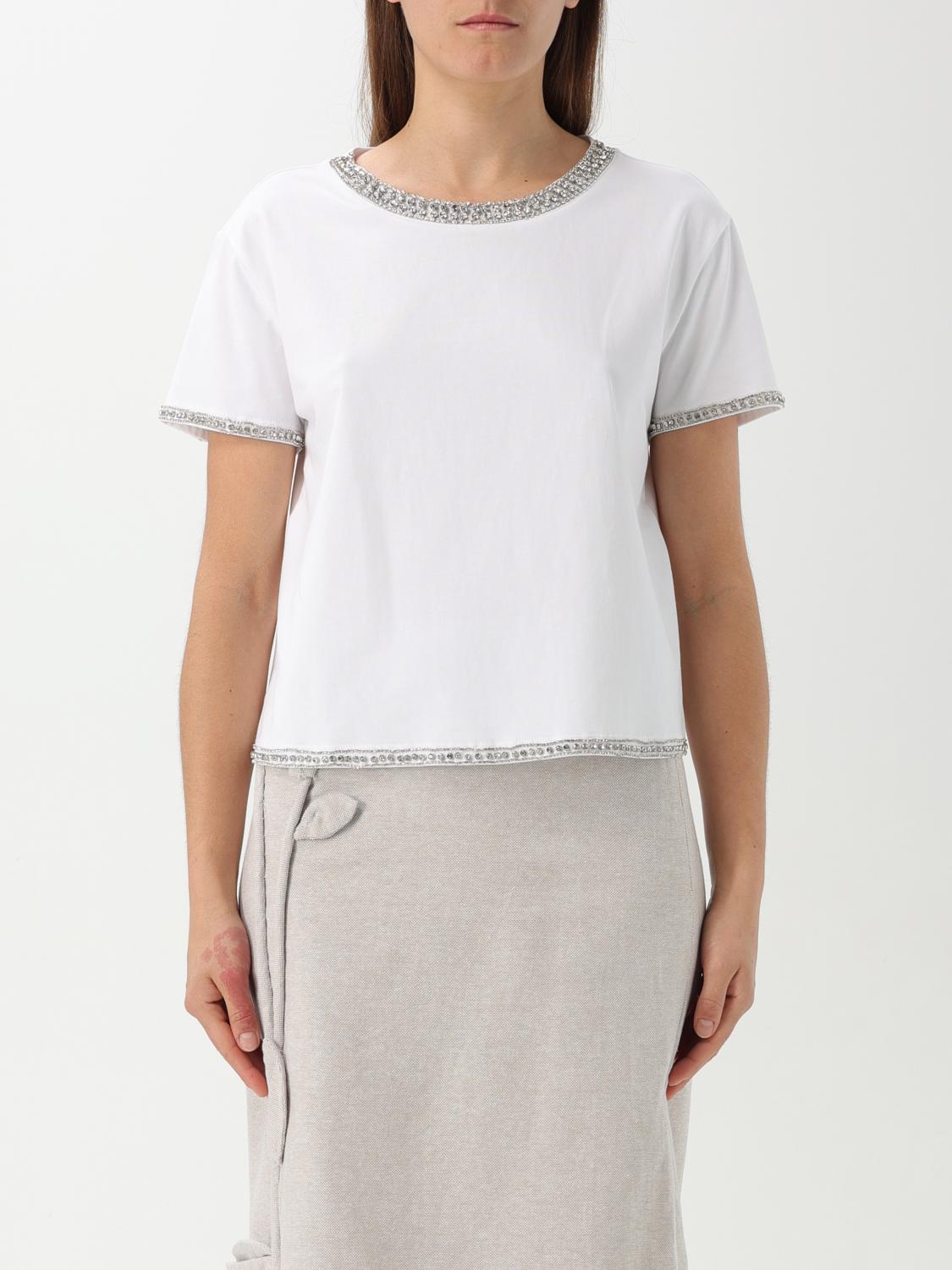 Twinset Actitude T-shirt  Woman Color White In White