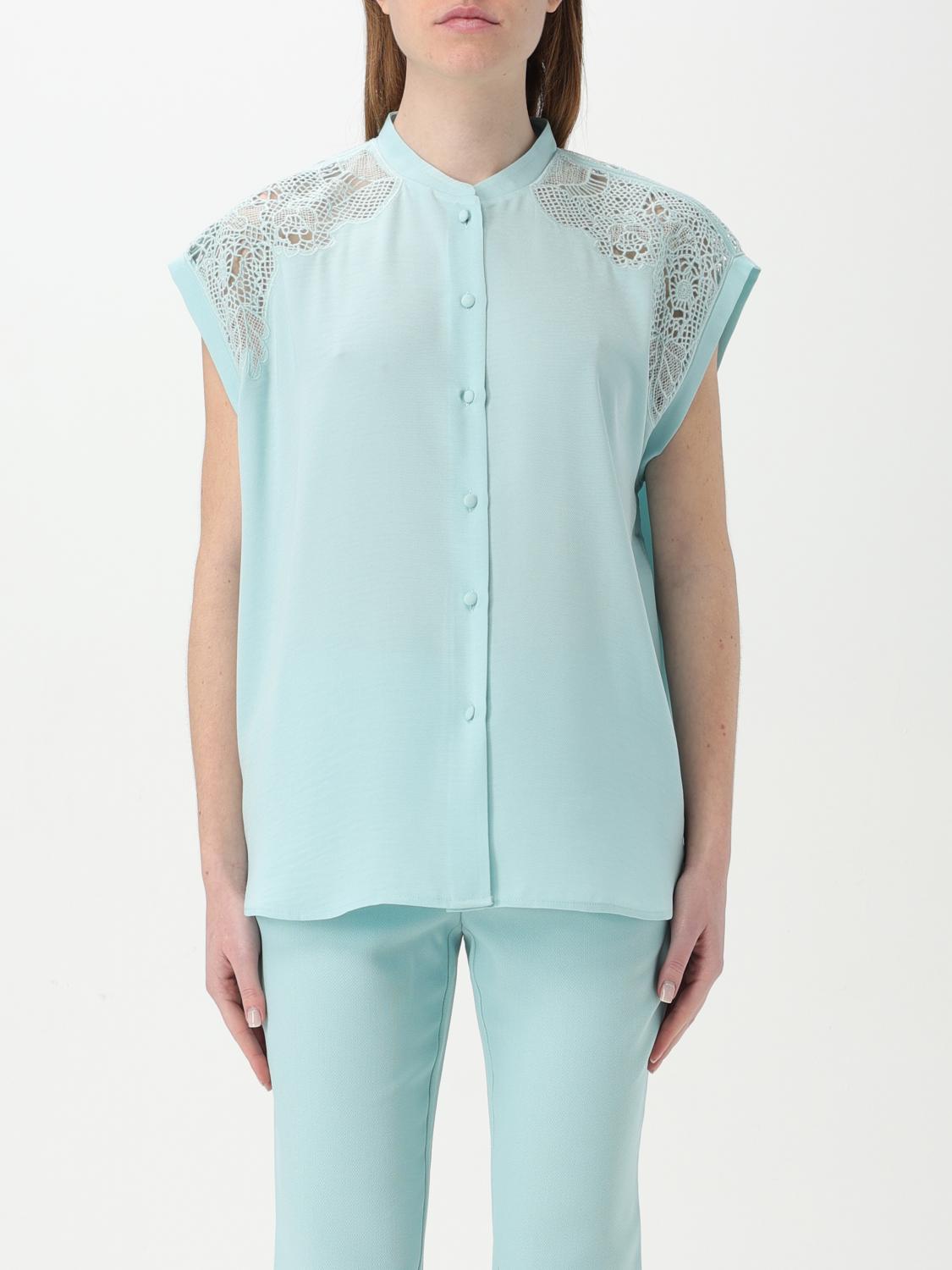 Twinset Actitude Shirt Woman Color Blue In Blue