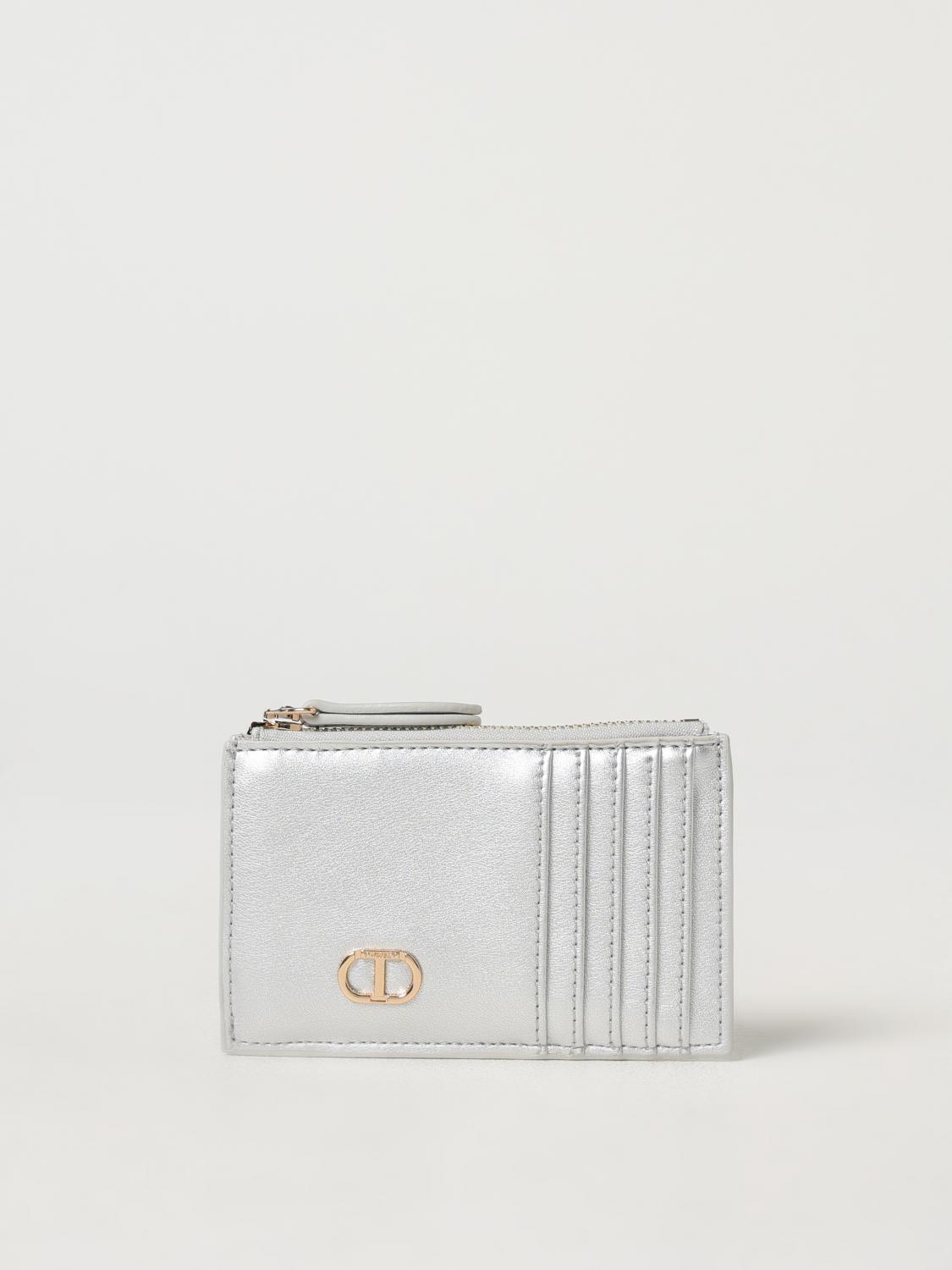Twinset Mini Bag Woman Color Silver In Silver