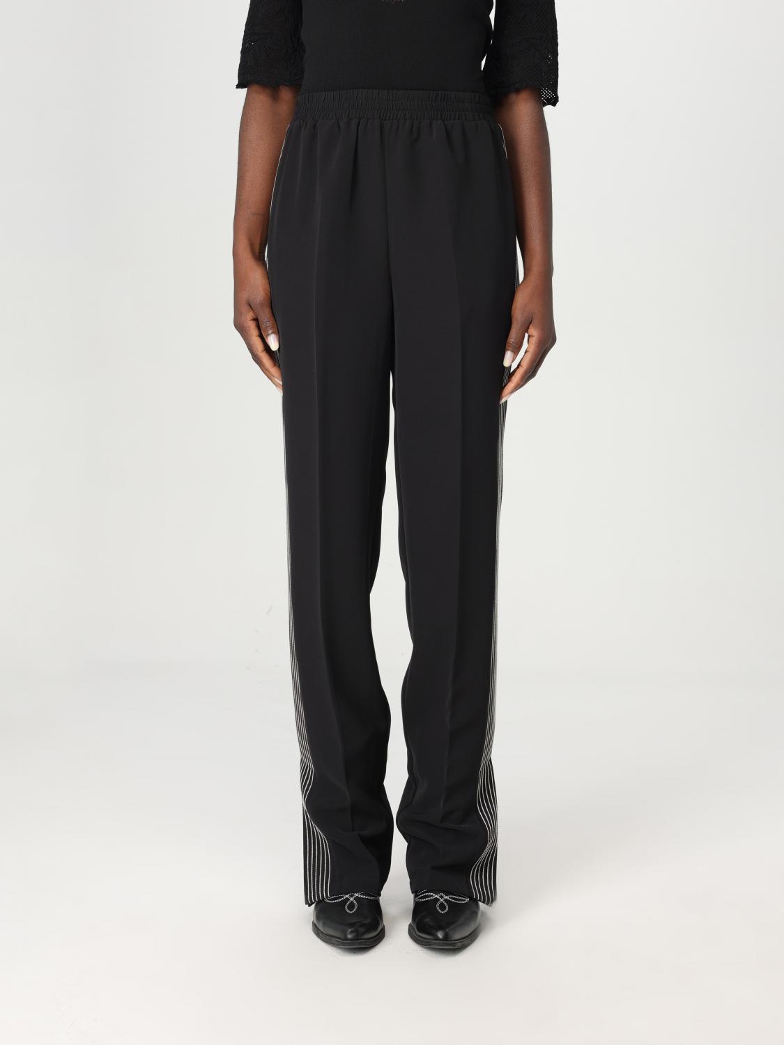 Shop Twinset Pants  Woman Color Black