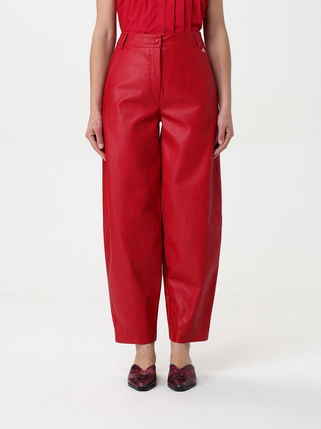Twinset Actitude Pants Woman Color Violet In Violet